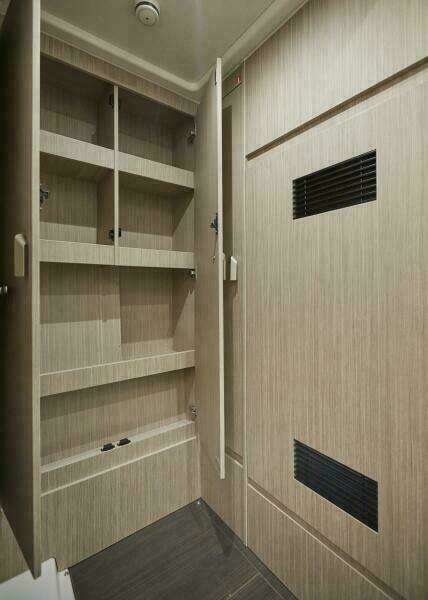 2026 49 Prestige F4 Flybridge - Master Stateroom Hanging Locker Sistership