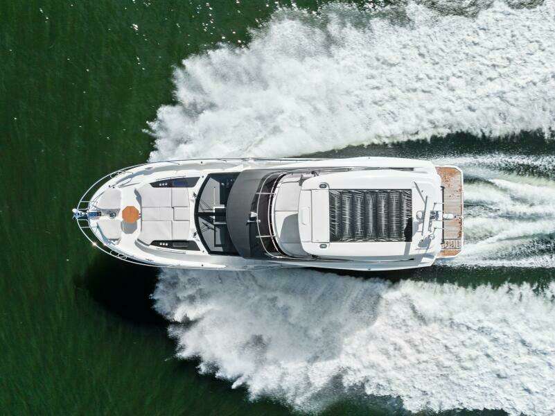 2026 Prestige F5.7 Flybridge - Aerial