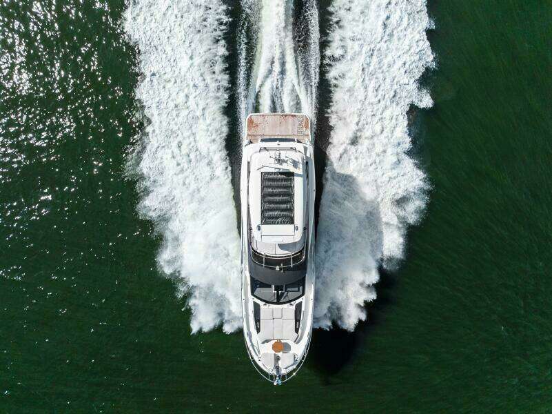 2026 Prestige F5.7 Flybridge - Aerial