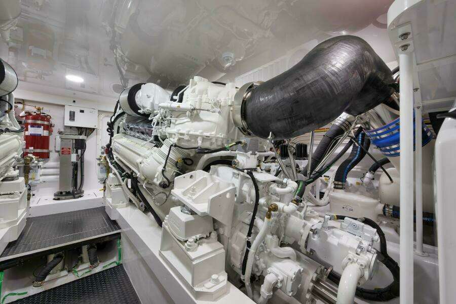 2024 Viking 68 Convertible- GYS TRADE- Engine Room