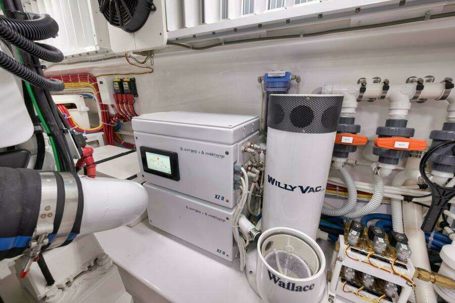 2024 Viking 68 Convertible- GYS TRADE- Engine Room