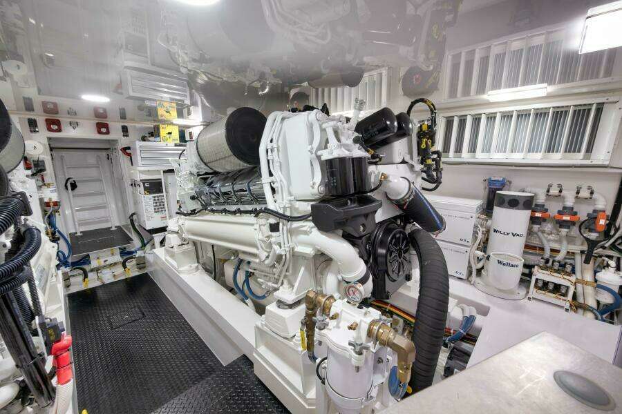 2024 Viking 68 Convertible- GYS TRADE- Engine Room