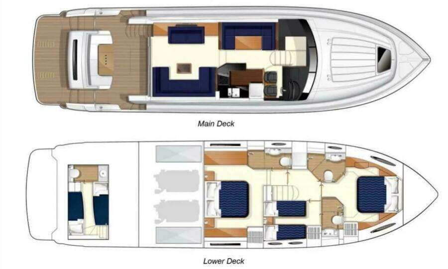 ASTRO 60ft Princess Yacht For Sale