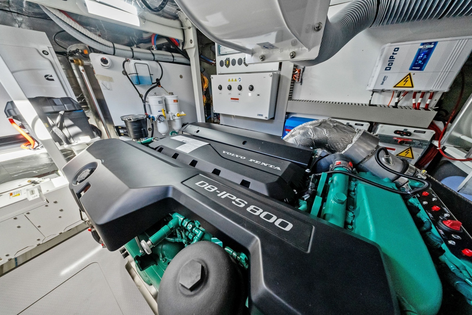 2026 F5.7 Prestige Yachts Engine Room