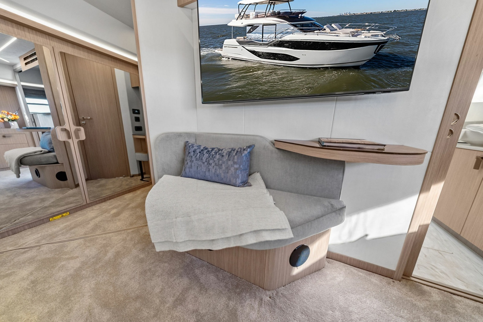 2026 F5.7 Prestige Yachts Master Stateroom