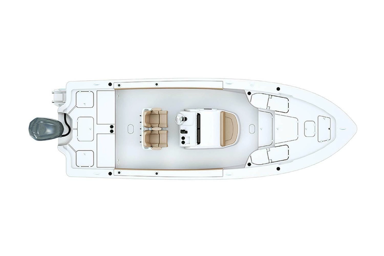 2023 Sportsman Masters 267 Bay Boat