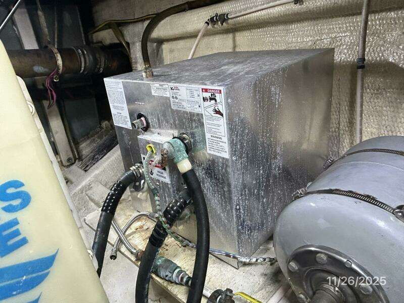 42' Grand Banks water heater