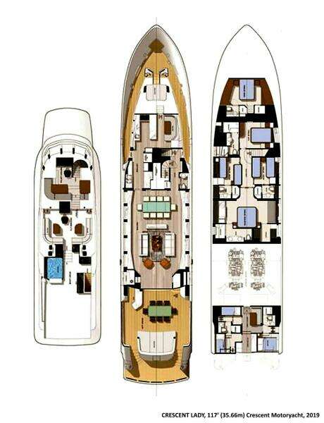 CRESCENT LADY 117ft Crescent Yacht For Sale