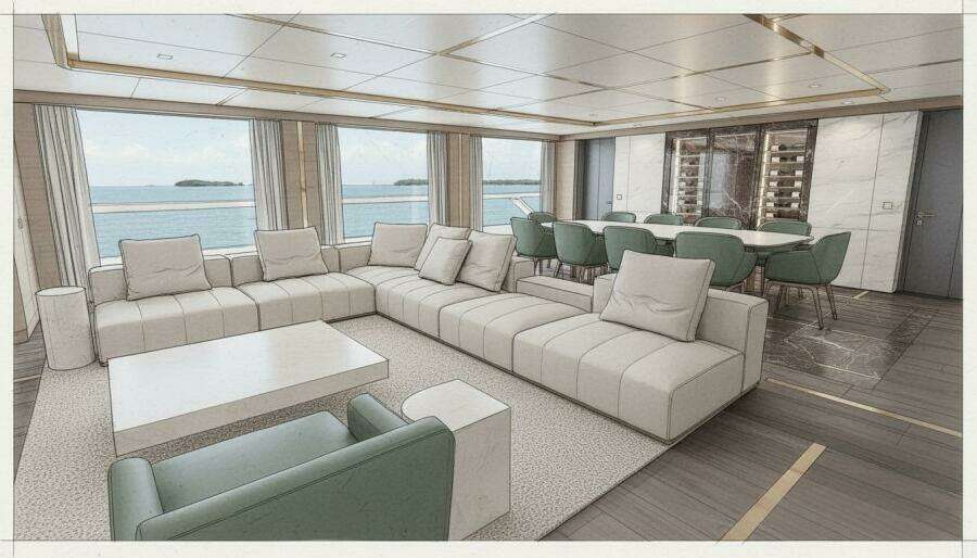 SLEEK 52 170ft Tureddi Yacht For Sale