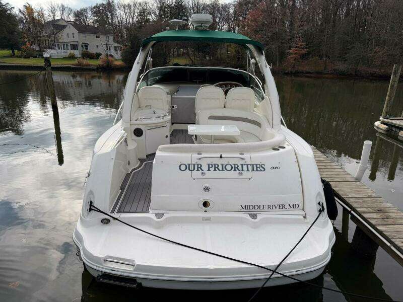 Our Priorities 34ft Sea Ray Yacht For Sale