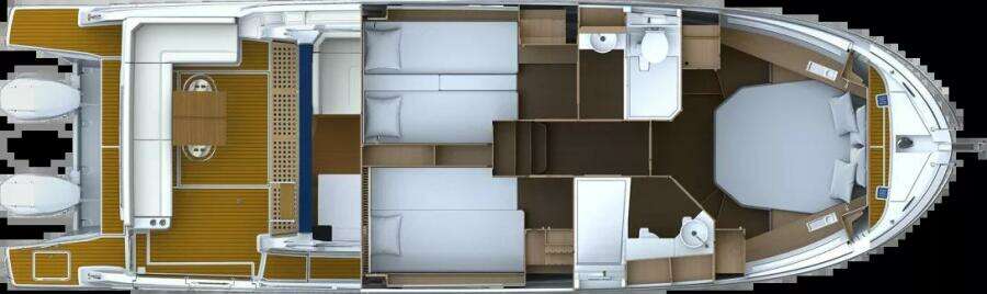 Top View Of Interior Cabin, Standard