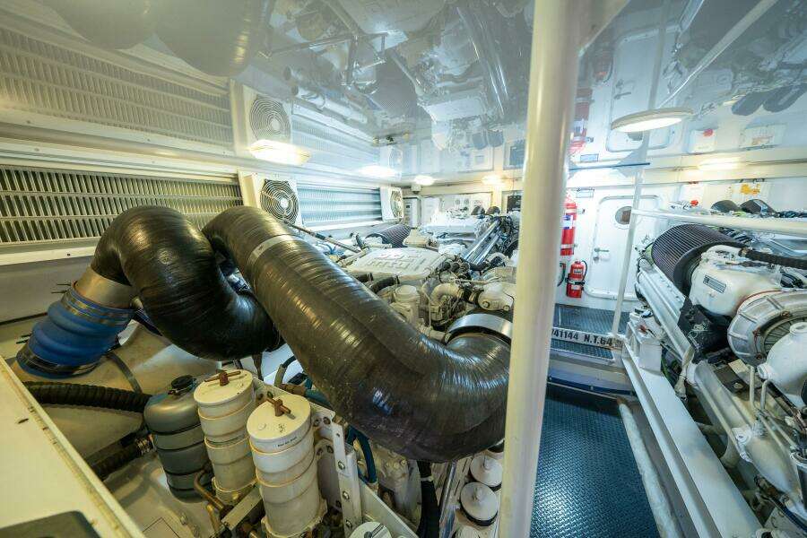 RUNNING OVER 68ft Viking Yacht For Sale