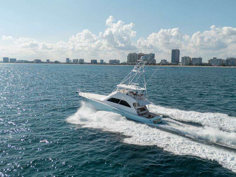 RUNNING OVER 68ft Viking Yacht For Sale