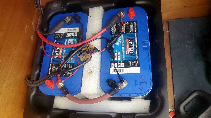 Stern Thruster Battery Bank