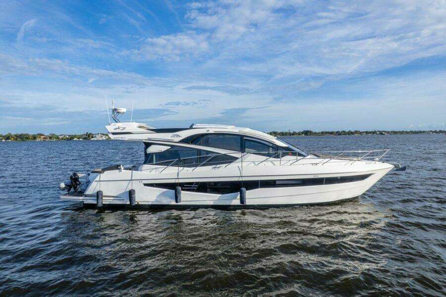 Galeon 58 560 Sky Nuckingfuts- Starboard Profile
