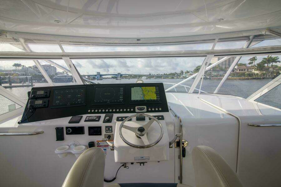 Cabo 41 Justice - Exterior Helm