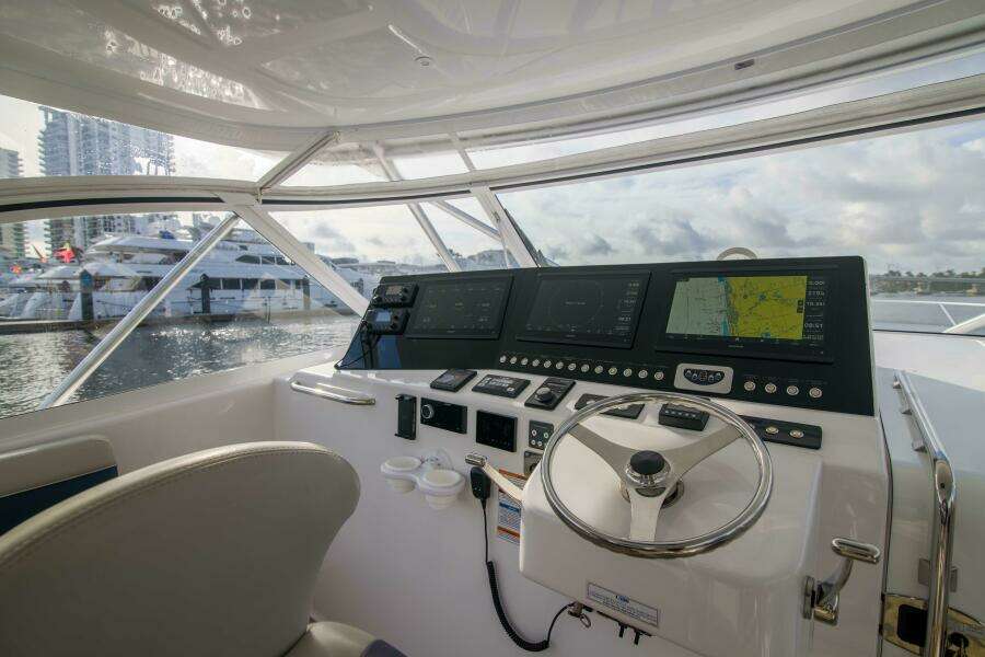 Cabo 41 Justice - Exterior Helm