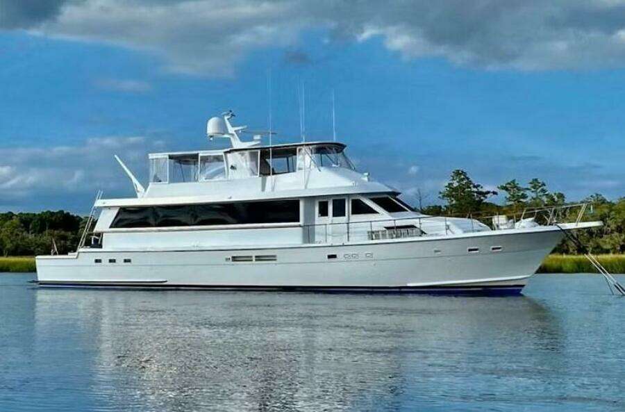 Nother Venture 78ft Hatteras Yacht For Sale