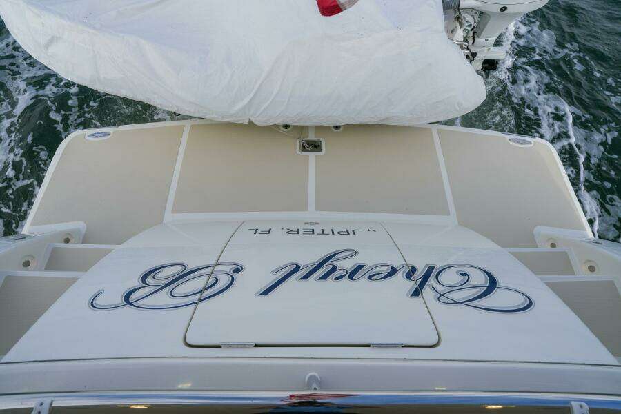 006 Transom And Swim Platform With Freedom Lift