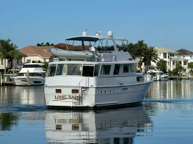 Longtail 58ft Hatteras Yacht For Sale