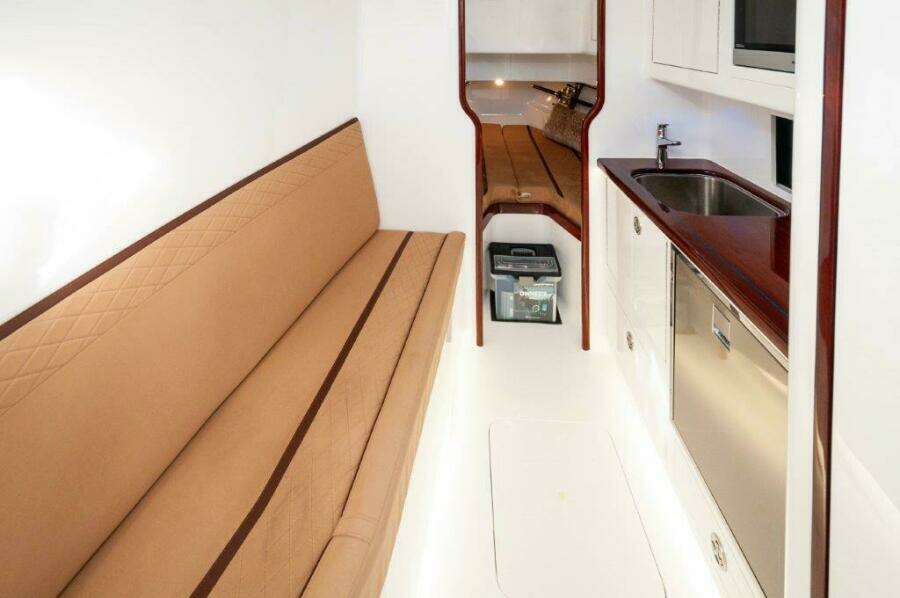 2024 Maverick Yachts Costa Rica 36 Walkaround- GAME ON- Galley 