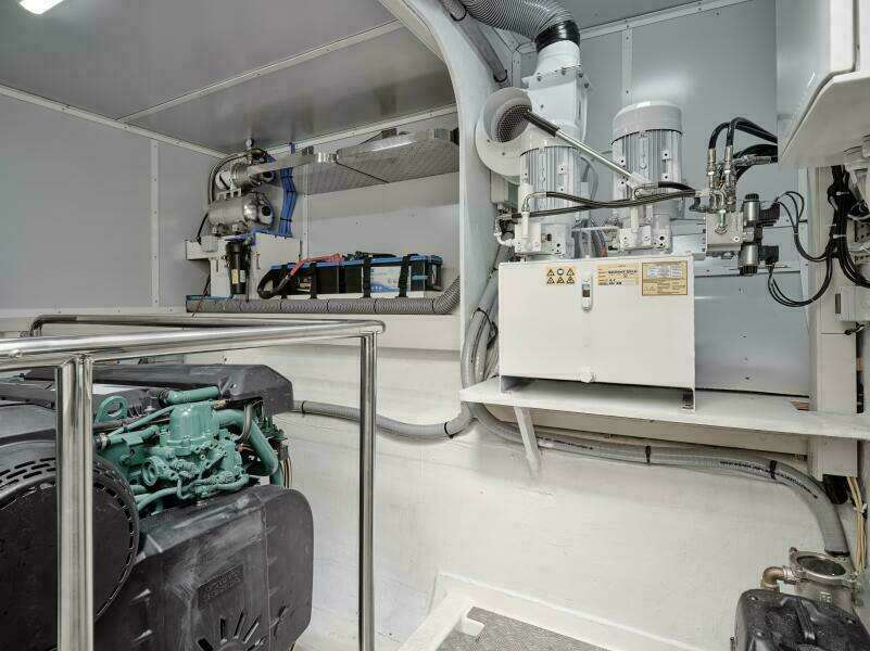 2025 M8 65 Prestige M8 Multi-Hull Power Catamaran - Manufacturer Engine Room