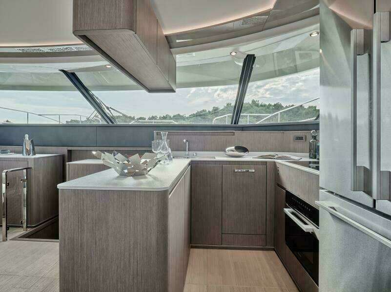 2025 M8 65 Prestige M8 Multi-Hull Power Catamaran - Manufacturer Galley