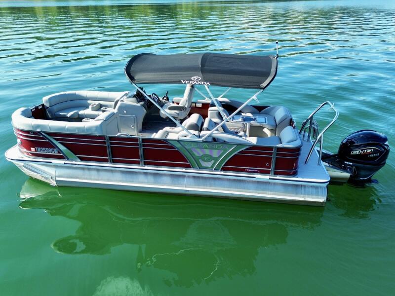 22' 2023 Veranda Vertex VTX 22R TritoonFL