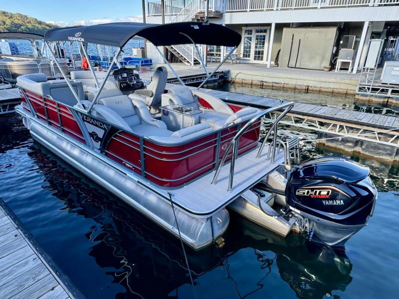 22' 2023 Veranda Vertex VTX 22R TritoonFL