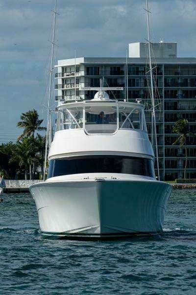 Viking 68 KEMOSABE - Port Aft Profile - Bow Profile