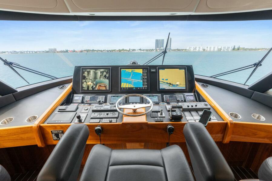 68' 2022 Viking 68 Enclosed Bridge