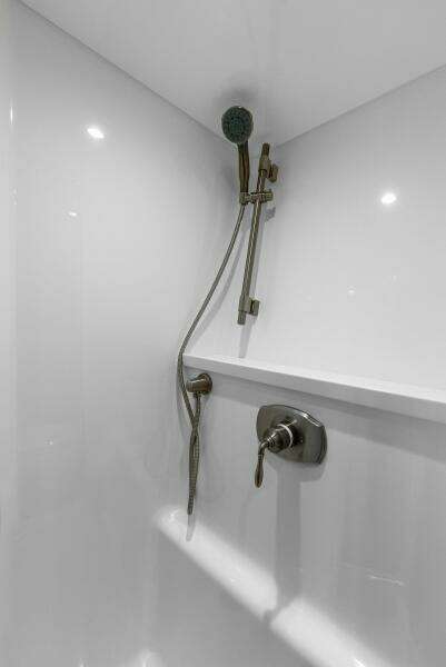 2022 Viking 68 Enclosed Bridge- PIPE DREAM- Forward Stateroom Head