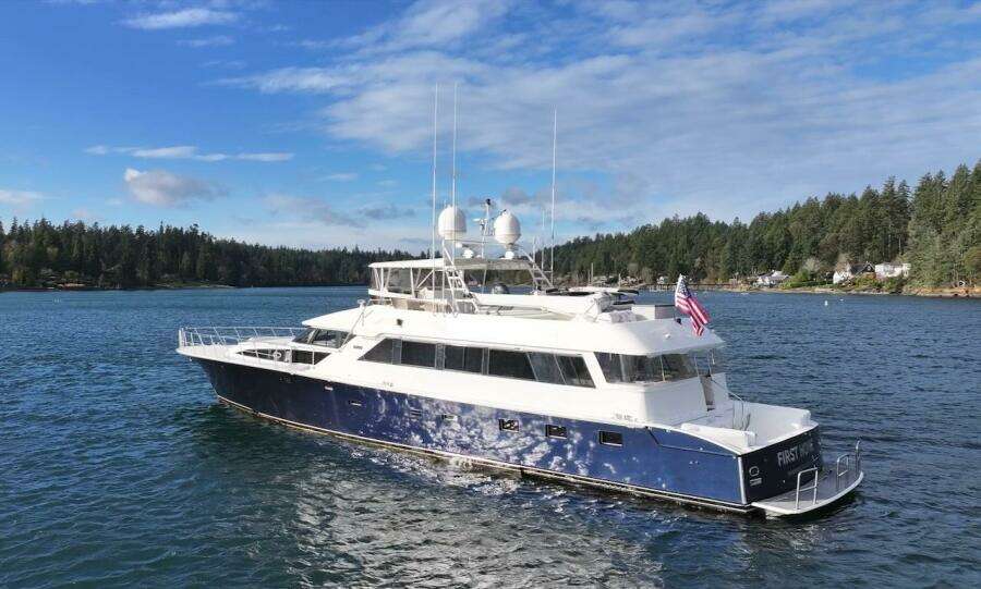 First Home 92ft Cheoy Lee Yacht For Sale