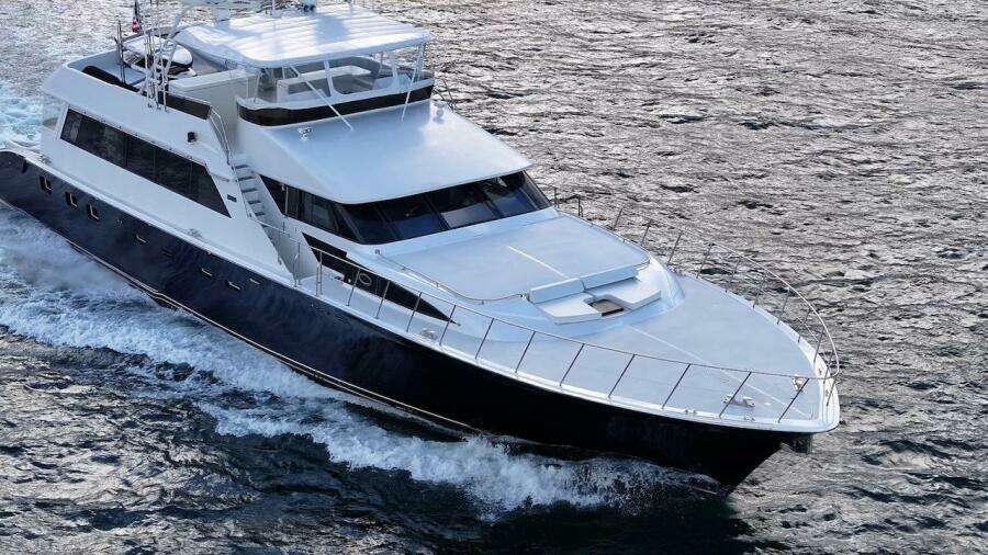 First Home 92ft Cheoy Lee Yacht For Sale