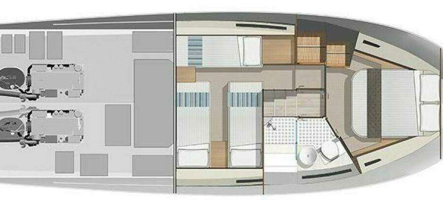 SABINE 39ft Riviera Yacht For Sale