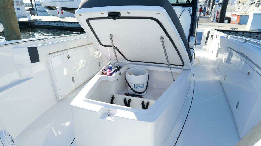 Forward Seating Storage