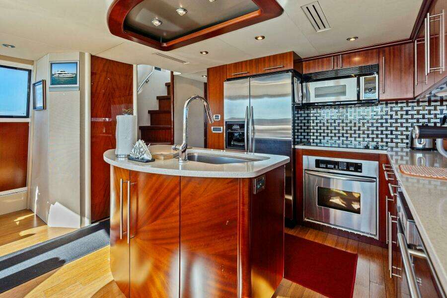 2005 Lazzara Yachts 80 'Summerwind' - Galley