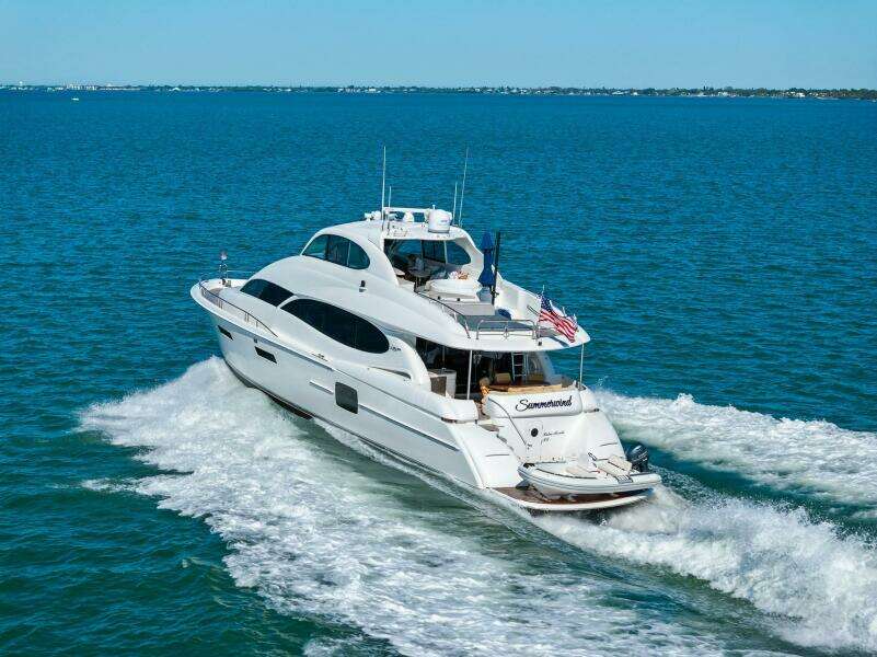 2005 Lazzara Yachts 80 'Summerwind' - Profile