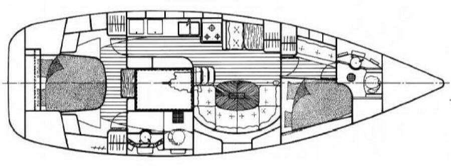 CHILL OUT 41ft Beneteau Yacht For Sale