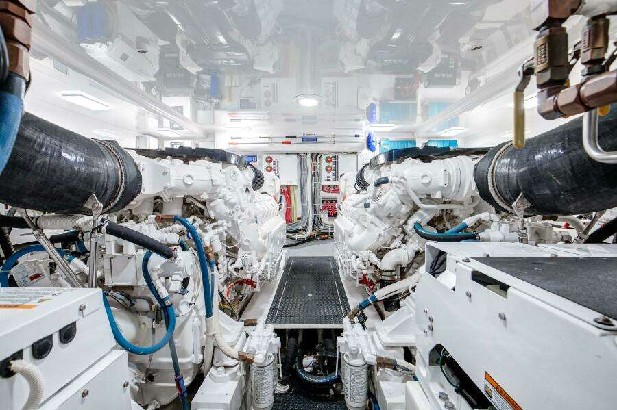 Viking 52 ONE MORE - Engine Room