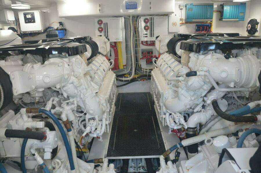 Viking 52 ONE MORE - Engine Room