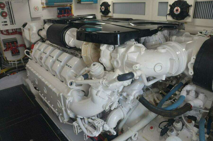 Viking 52 ONE MORE - Engine Room