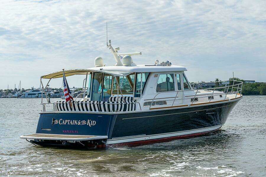 The Captain and the Kid 48ft Sabre Yacht For Sale