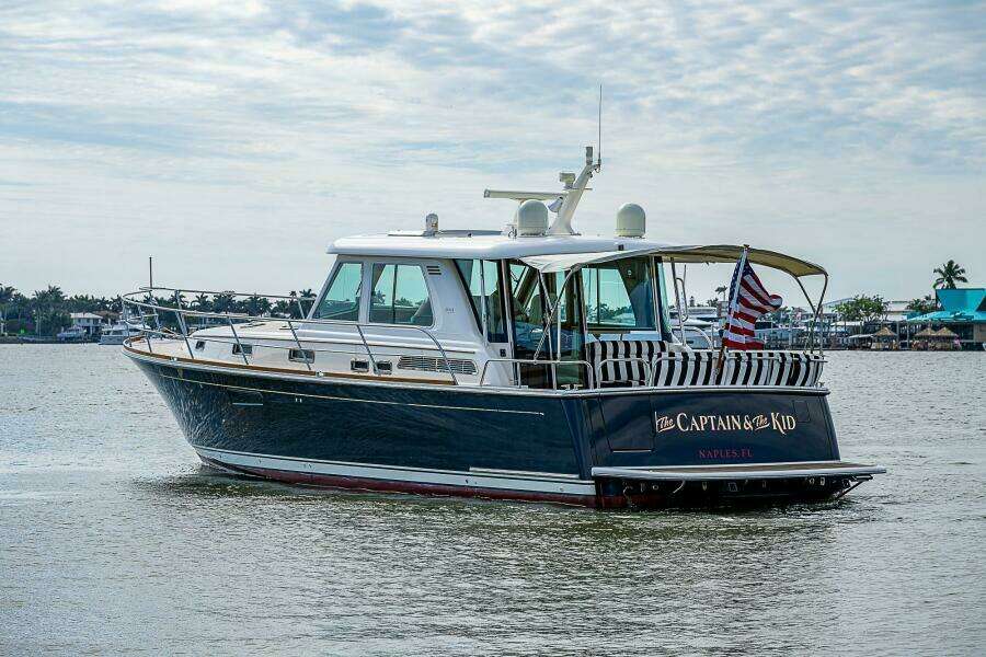 The Captain and the Kid 48ft Sabre Yacht For Sale