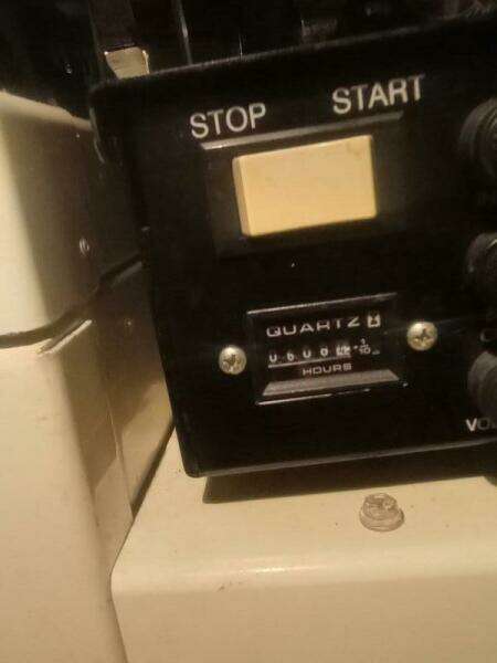 Generator hour meter