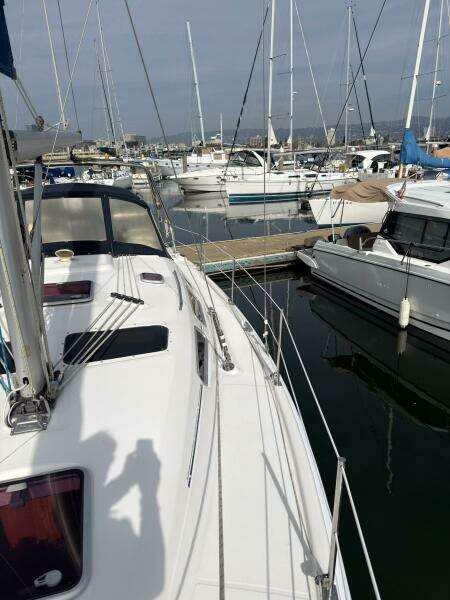 Looking Aft from Bow, Port Side
