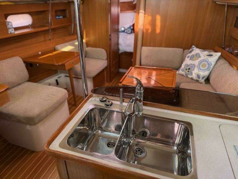 Galley looking into main salon