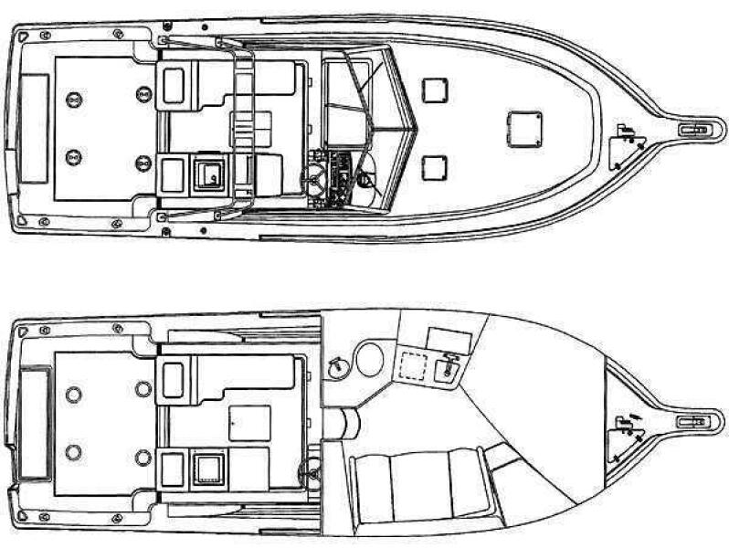 30' 2000 Pursuit 3000 Express