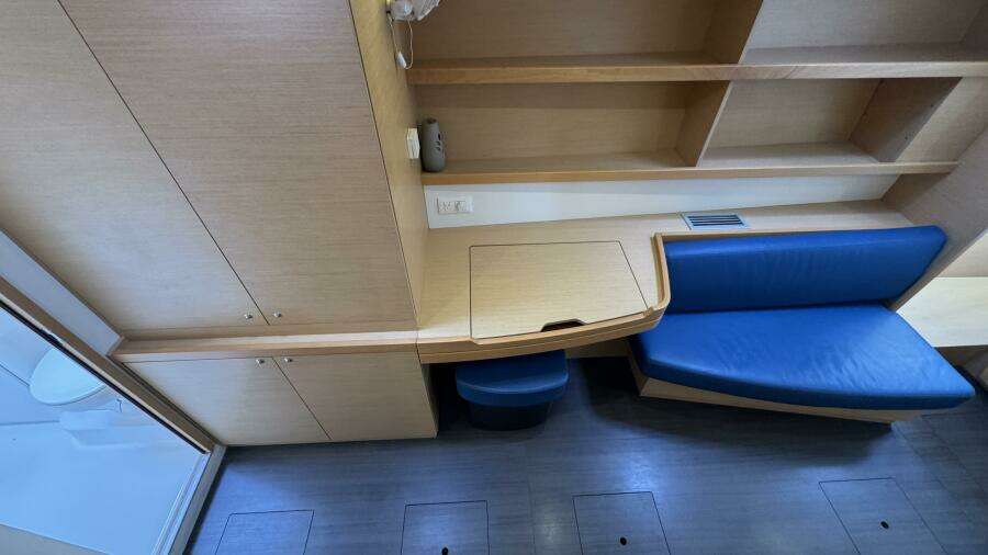 Owner's Suite Storage - Starboard Hull