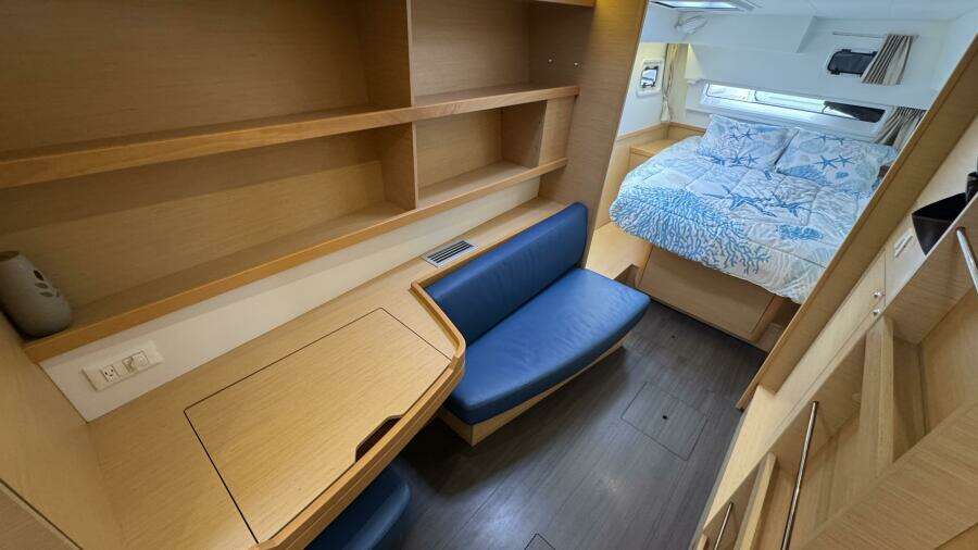 Owner's Suite Storage - Starboard Hull